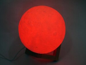 Настільний світильник 3D Луна Moon Lamp (без акумулятора)