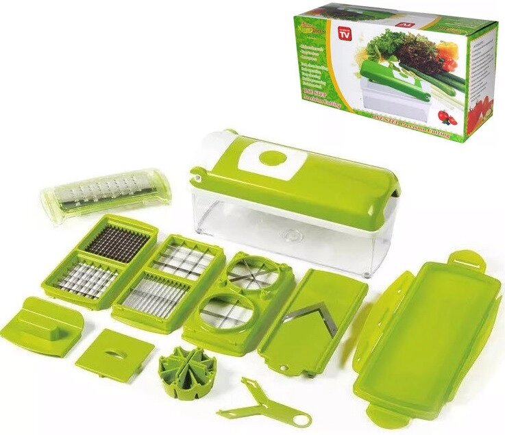 Nicer Dicer Plus овочерізка Найсер Дайсер Плюс від компанії АВТОСТИЛЬ - фото 1