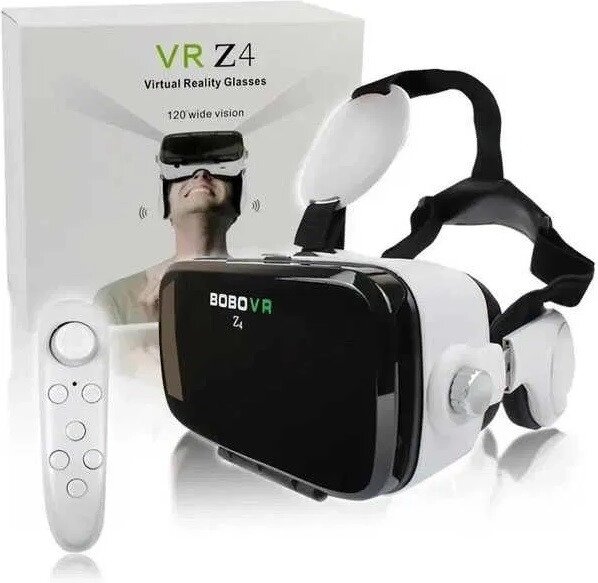 Окуляри віртуальної реальності VR BOX Z4 з навушниками та пультом від компанії АВТОСТИЛЬ - фото 1