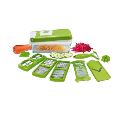 Овочерізка Nicer dicer plus GNS (Найсер Дайсер) терка для овочів та фруктів, Box від компанії АВТОСТИЛЬ - фото 1