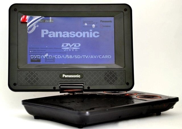 Panasonic TH 7050 Портативний DVD 7,6" TV+USB+SD від компанії АВТОСТИЛЬ - фото 1