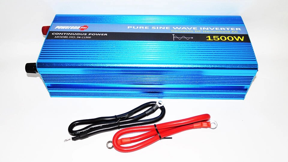 Перетворювач напруги інвертор UKC 12 - 220V 1500W - чиста синусоїда від компанії АВТОСТИЛЬ - фото 1