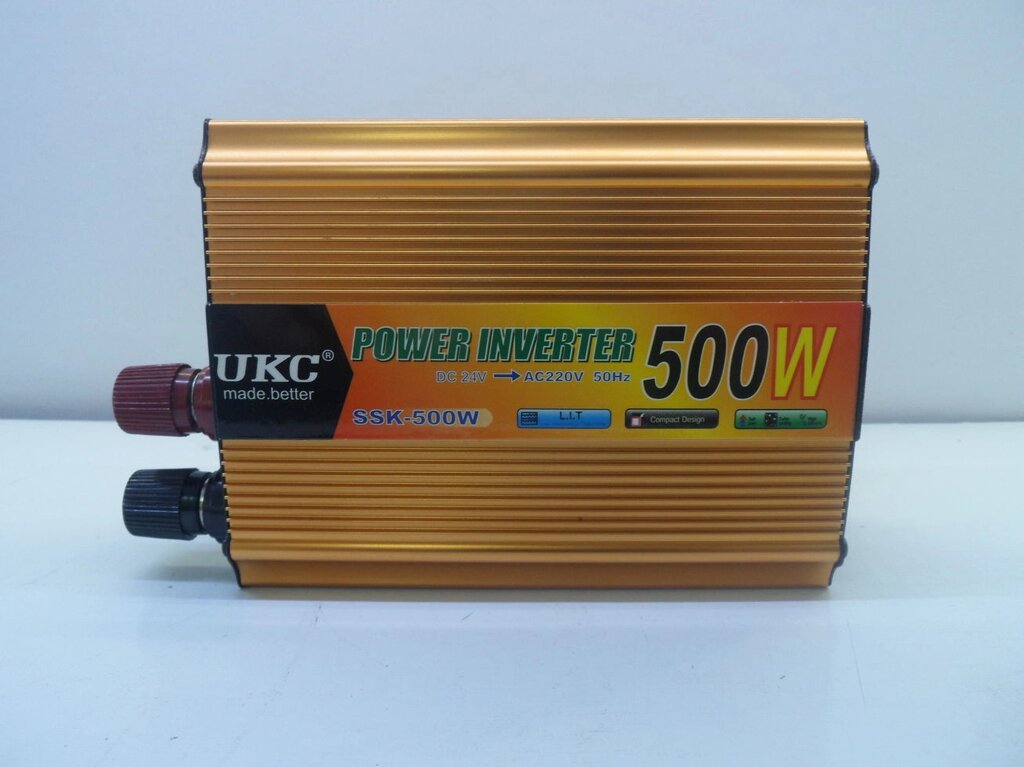 Перетворювач напруги (інвертор) UKC з 12 на 220volt 500w від компанії АВТОСТИЛЬ - фото 1