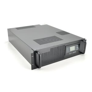 ДБЖ з правильною синусоїдою ONLINE Ritar RT-10KL-LCD, RACK 10000VA (9000Вт), 192В, Струм макс. 5A, під зовн. АКБ