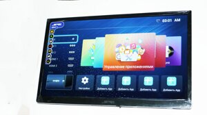 LCD LED Телевізор .JPE 28" Smart TV, WiFi, 1Gb Ram, Rom 4Gb, T2, USB/SD, HDMI, VGA, Android 4.4