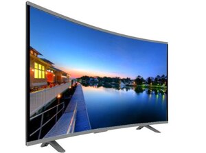 LCD LED Телевізор .JPE 32" Вигнутий екран HD T2, USB, HDMI, VGA