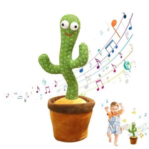 Танцюючий кактус, музична іграшка, Dancing Cactus