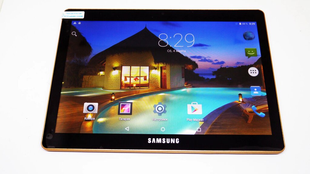 Планшет-телефон Samsung Galaxy Tab 10,1 &quot;2Sim - 8Ядер + 2GB Ram + 16Gb ROM + GPS Чорний - замовити