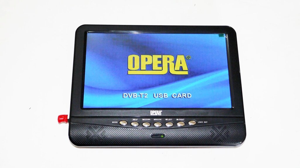 Портативний телевізор 9,5 &quot;TV Opera 901 з Т2 USB SD - АВТОСТИЛЬ