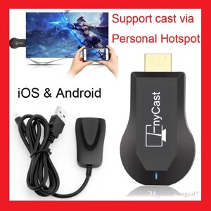 Медіаплеєр Miracast AnyCast MX18 Plus HDMI з вбудованим Wi-Fi модулем