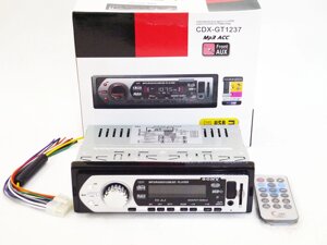 Автомагнитола CDX-GT1237 USB+SD+FM+AUX+ пульт (4x50W)