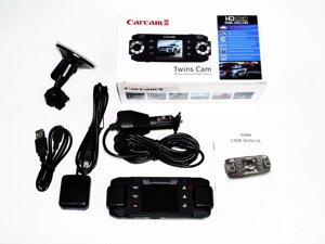 CarCam III X8000 HD 2 камери GPS