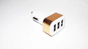 Автомобільний зарядний Car Charger 3USB