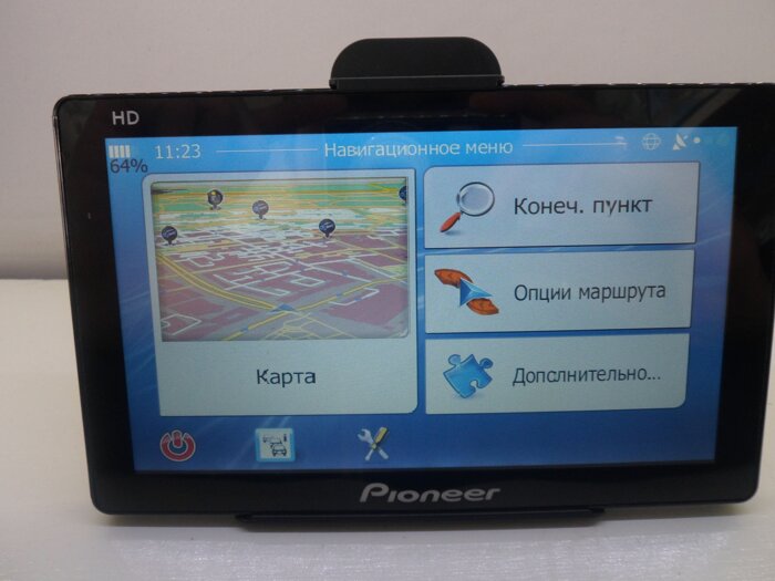 GPS навигатор 7" Pioneer X70 карта европы 2017г (грузовик)