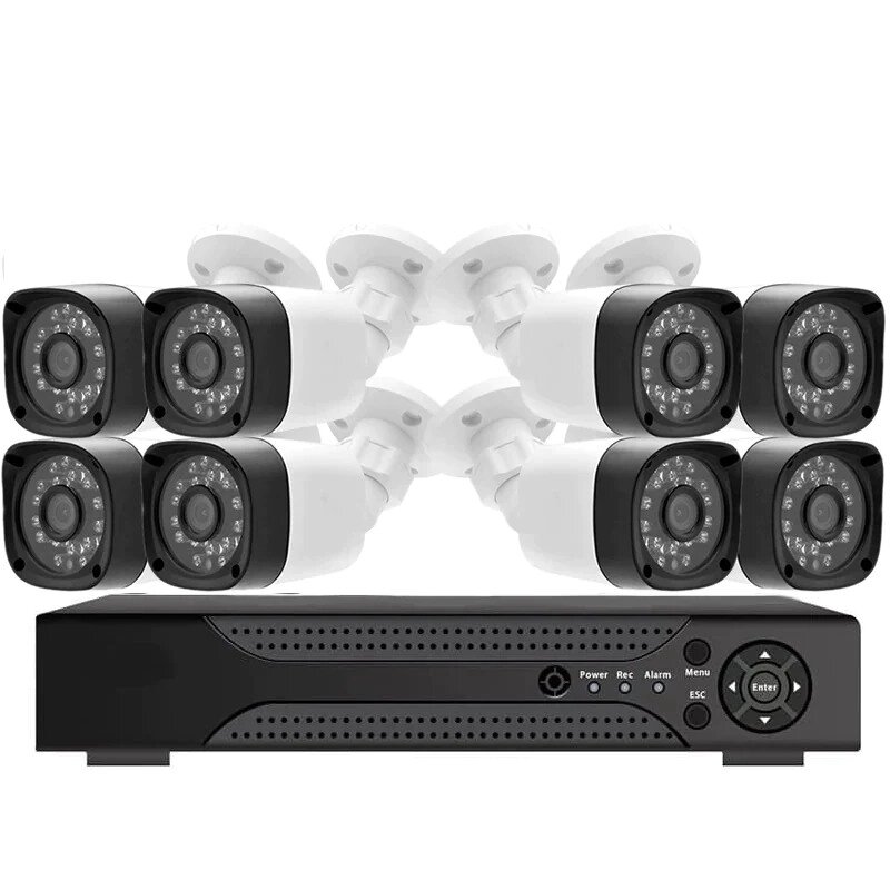 Комплект відеоспостереження DVR KIT DIGITAL VIDEO RECORDER 8-канальний (8 камер в комплекті) - особливості