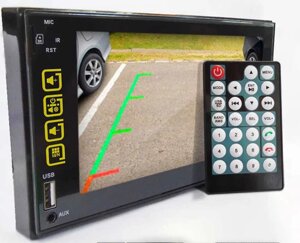 2din 7024 GPS Автомагнітола USB+SD+Bluetooth (Коротка база)