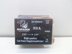 Перетворювачі напруги (інвертор) 24v - 12v 30A