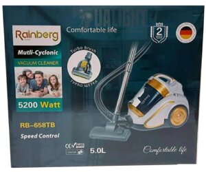 Пилосос Rainberg RB-658TB 5200W 5L + ТУРБОЩІТКА