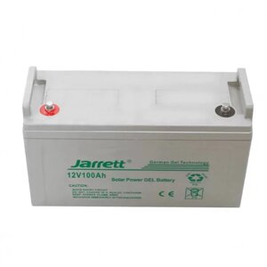 Акумулятор гелевий 100 Ah 12 V Jarrett GEL Battery (гелевий акумулятор 100 амперів)