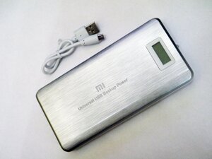 Mi 28800 mah LCD Power Bank 3 USB Портативна зарядка