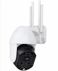 IP WiFi камера C-P11-68 з віддаленим доступом вулична 4 антени + блок живлення