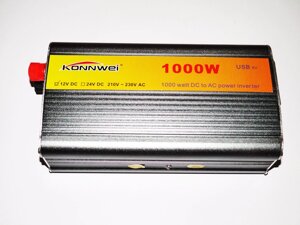 Перетворювач напруги (інвертор) 12-220V 1000W