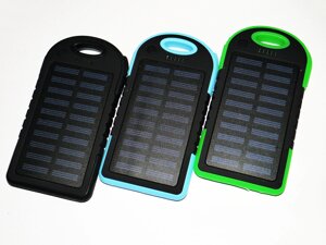 Power Bank UKC 10800mah 2 в 1 Solar+Led Портативний зарядний пристрій