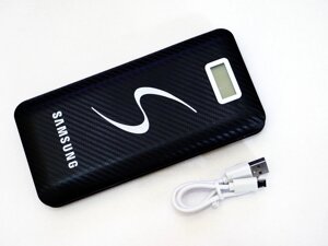 Power Bank Зарядний 30000 mAh Зовнішній акумулятор 3xUSB Чорний