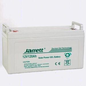 Акумулятор гелевий 120 Ah 12 V Jarrett GEL Battery (гелевий акумулятор 120 ампер)