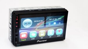 2din 7023 GPS Автомагнітола USB+SD+Bluetooth (Коротка база)