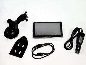 HD 5" GPS-навігатор — 4Gb + FM-трансмітер — Mp3