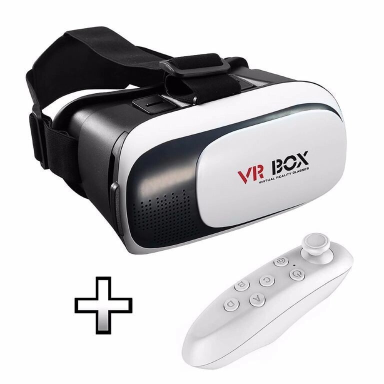 Окуляри Віртуальної Реальності VR Box 3D Glasses з пультом - роздріб