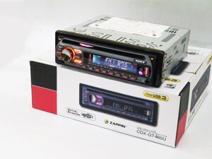 CDX-GT460U Автомагнітола DVD+USB+Sd+MMC знімна панель