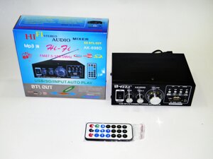 Підсилювач Звуку AK-698D FM USB Караоке 2x300 Вт