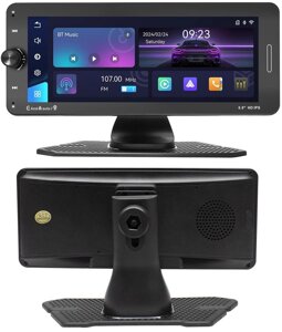 Універсальний сенсорний дисплей, монітор 6.9" car player 601W IPS з Apple CarPlay, Android Auto — Пульт на кермо