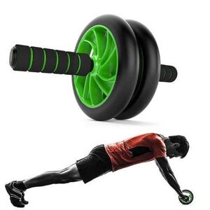 Фитнес колесо Double Wheel ABS Health Abdomen Round