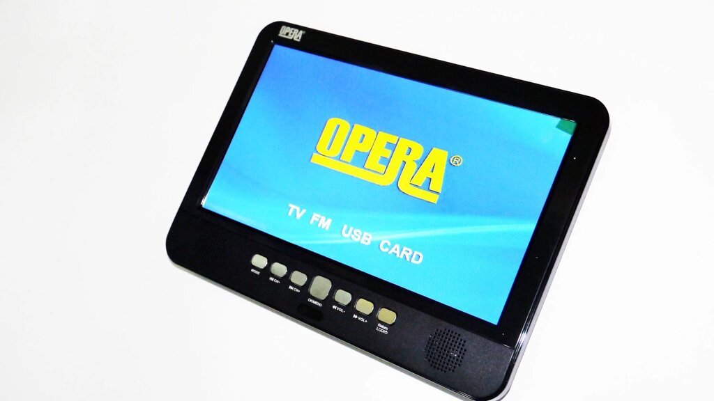 Портативний TV 10 &quot;Opera NS-1001 USB + SD + батарея - АВТОСТИЛЬ