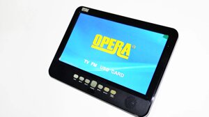 Портативний TV 10 "Opera NS-1001 USB + SD + батарея