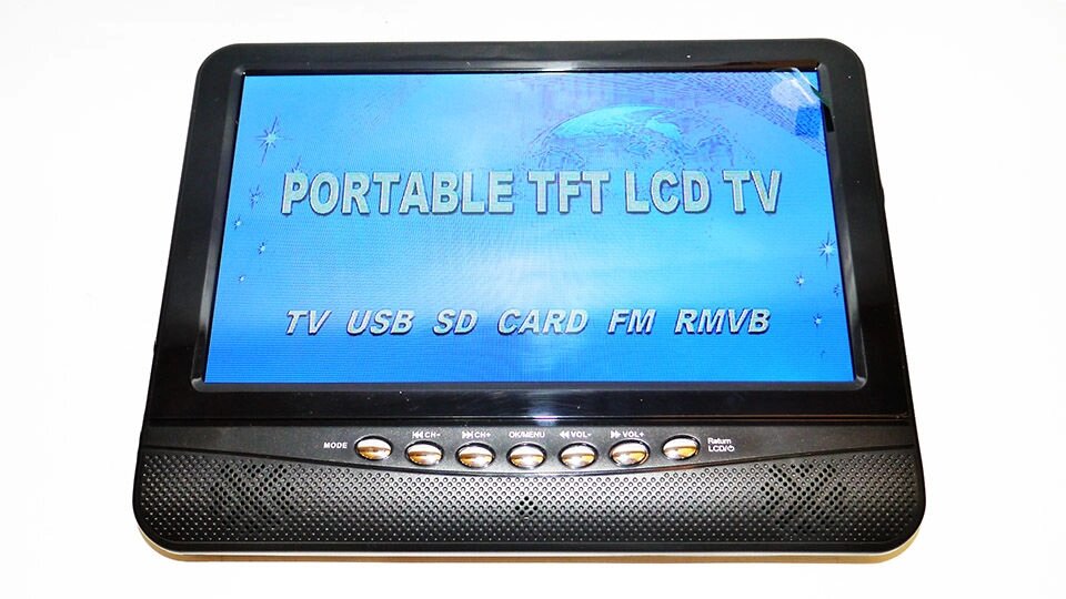 Портативний телевізор 9,5 &quot;911 USB + SD + батарея - замовити
