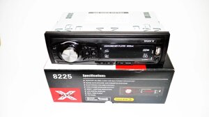 Автомагнітола 8225 USB+SD+FM+AUX+ пульт (4x50W)