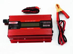 Перетворювач струму AC / DC UKC 500W KC-500D з LCD дисплеєм