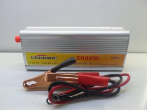 Перетворювач напруги Konnwei з 12v - 220v 2000W