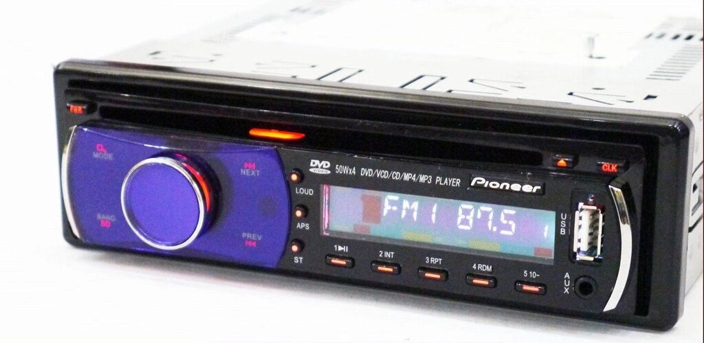 Pioneer DEH-5250SD Автомагнитола DVD + USB + Sd + MMC знімна панель від компанії АВТОСТИЛЬ - фото 1