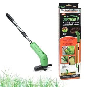 Портативна бездротова газонокосарка ZIP TRIM для трави та кущів