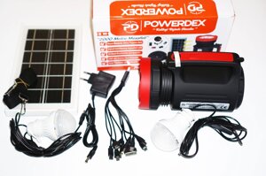 Портативна сонячна автономна система Solar Powerdex PD-6400