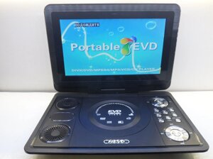 Портативний DVD проіриватель BG NT-121 12.8 "TV + USB + SD