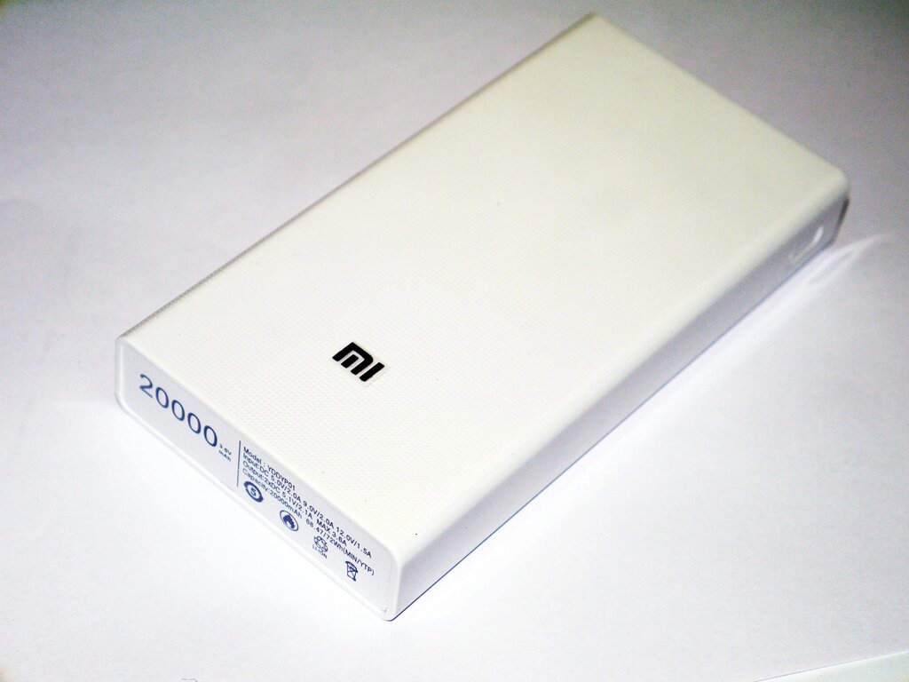 Power Bank Mi 20000 mAh Портативне зарядне від компанії АВТОСТИЛЬ - фото 1