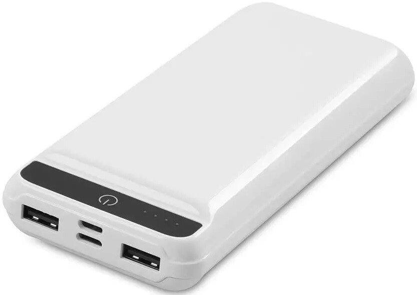 Power Bank S-L ⁇ NK IP-G21 20000 mAh 2xUSB + Ліхтарик від компанії АВТОСТИЛЬ - фото 1