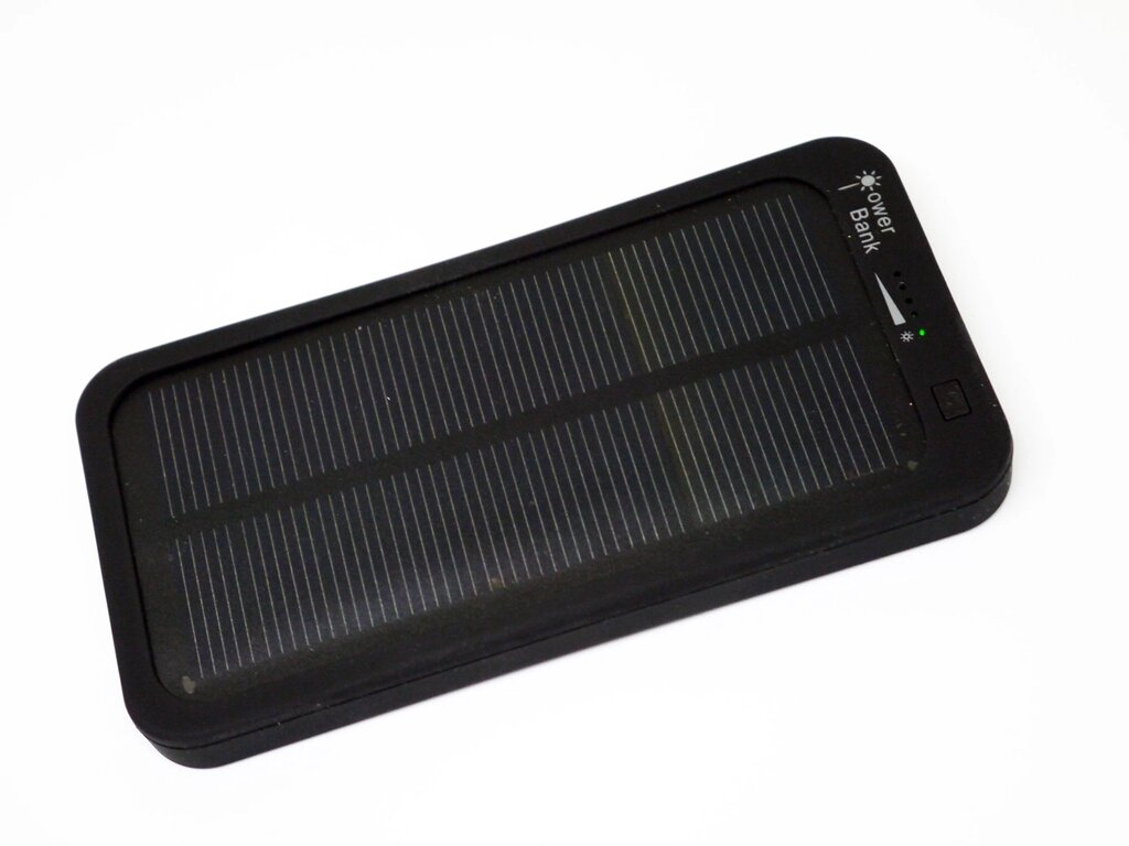 Power Bank Solar Charger 5000 mAh Сонячне зарядний пристрій від компанії АВТОСТИЛЬ - фото 1