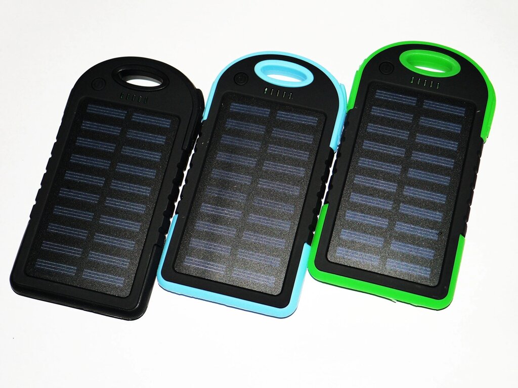 Power Bank UKC 10800mah 2 в 1 Solar+Led Портативний зарядний пристрій від компанії АВТОСТИЛЬ - фото 1